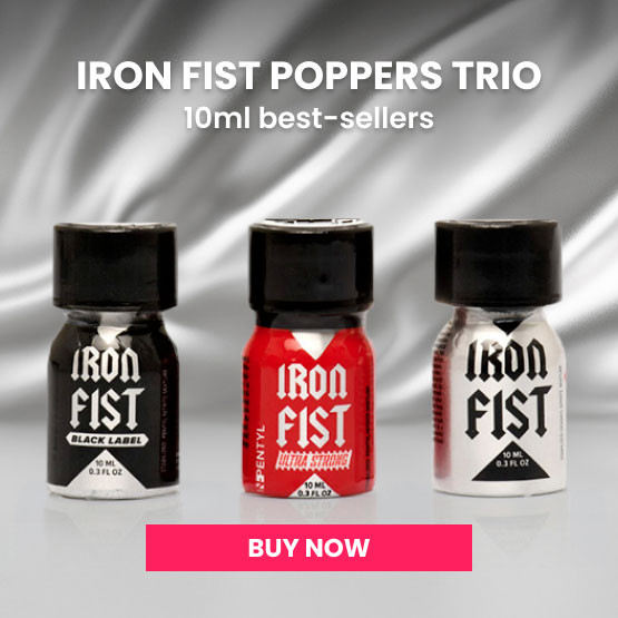 iron fist 10ml poppers trio